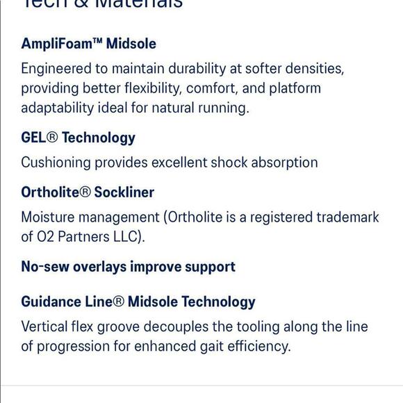 Men's ASICS Gel-Excite 8 Everyday Comfort Shoes - Picture 10 of 11